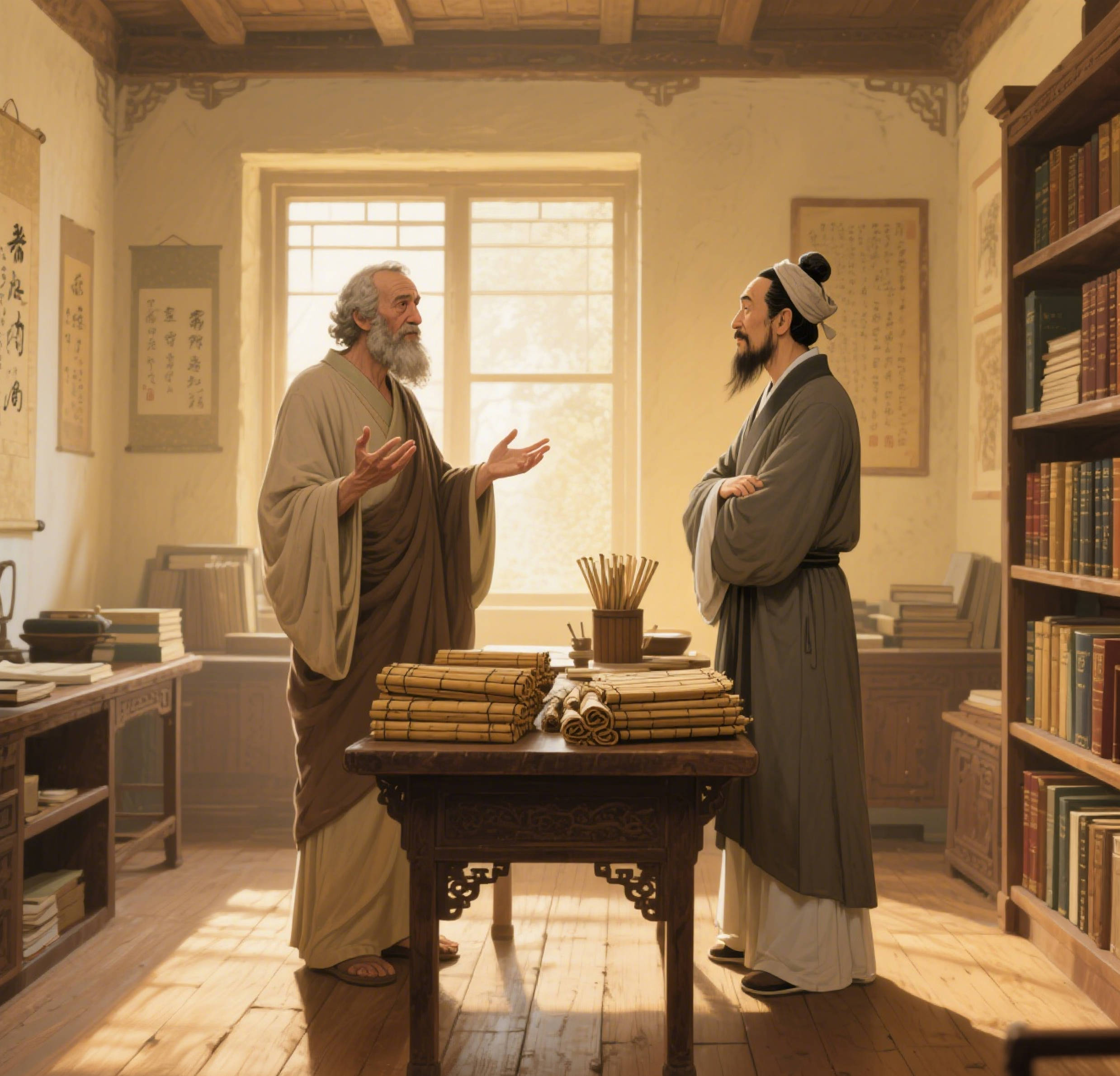 A Transcendent Dialogue on Education: Socrates Meets Confucius​